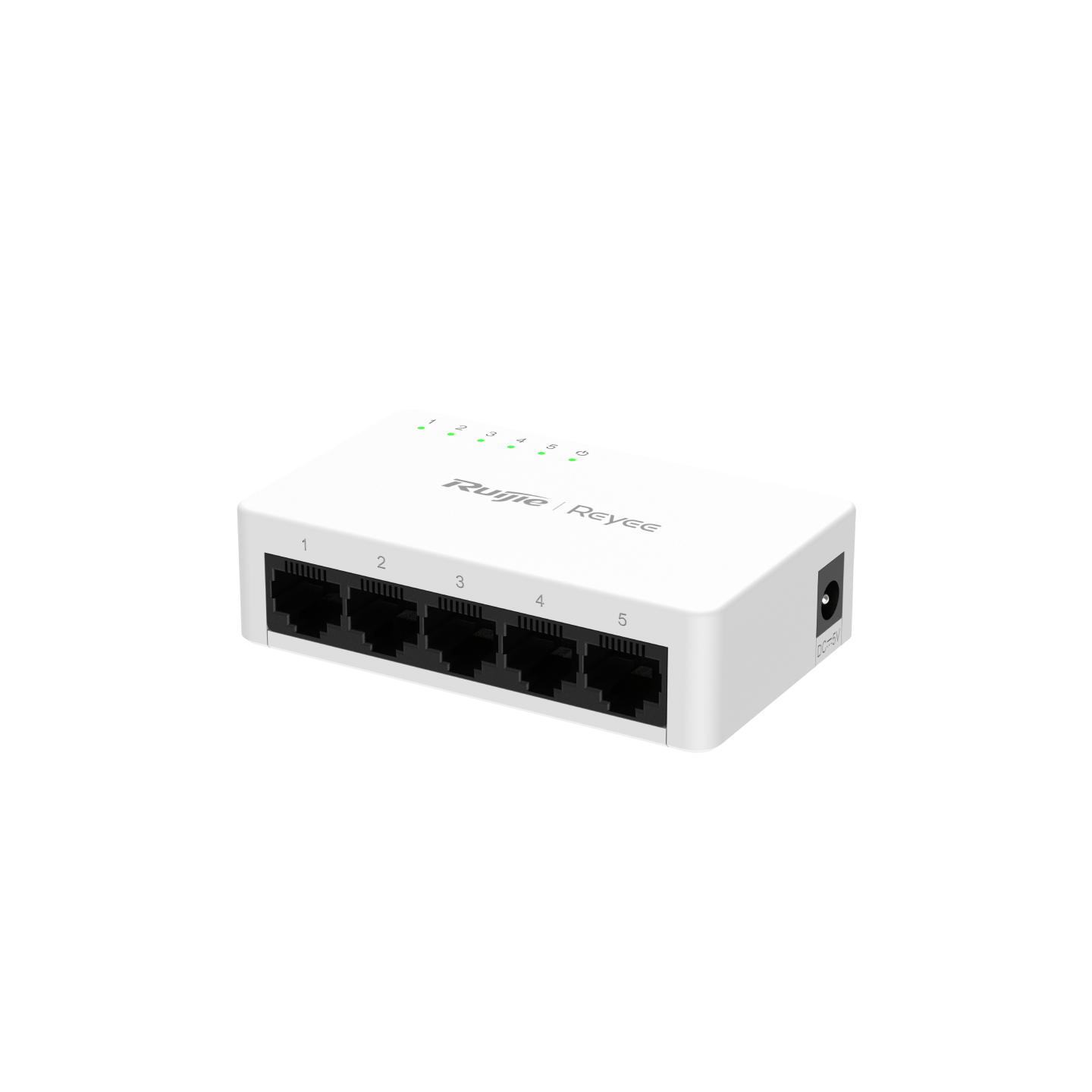 Ruijie RG-ES05F 5 Port 100Mbps Plastik Kasa Masaüstü Ethernet Switch
