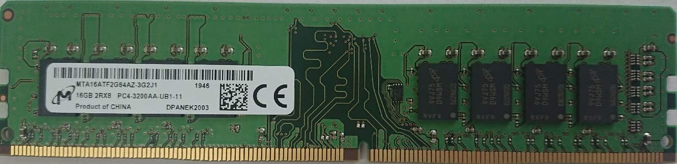 Micron MTA16ATF2G64AZ-3G2J1 16 GB DDR4 3200MHz CL22 Bilgisayar Bellek