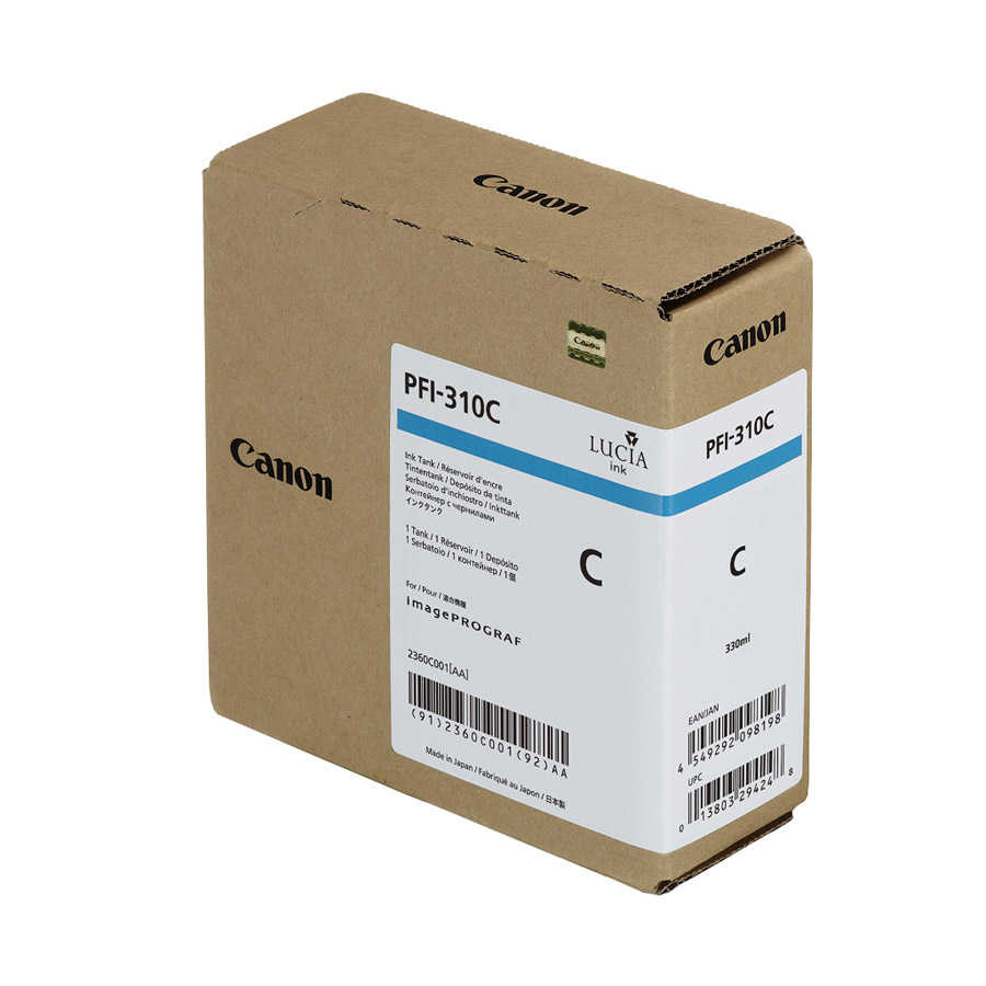 Canon 2360C001 PFI-310 C 330Ml Mavi Orjinal Inkjet Kartuş