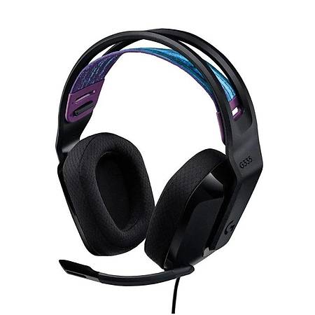 Logitech 981-000978 G335 Wired Kablolu Gaming Headset Siyah Kablolu Mikrofonlu Kulaklık
