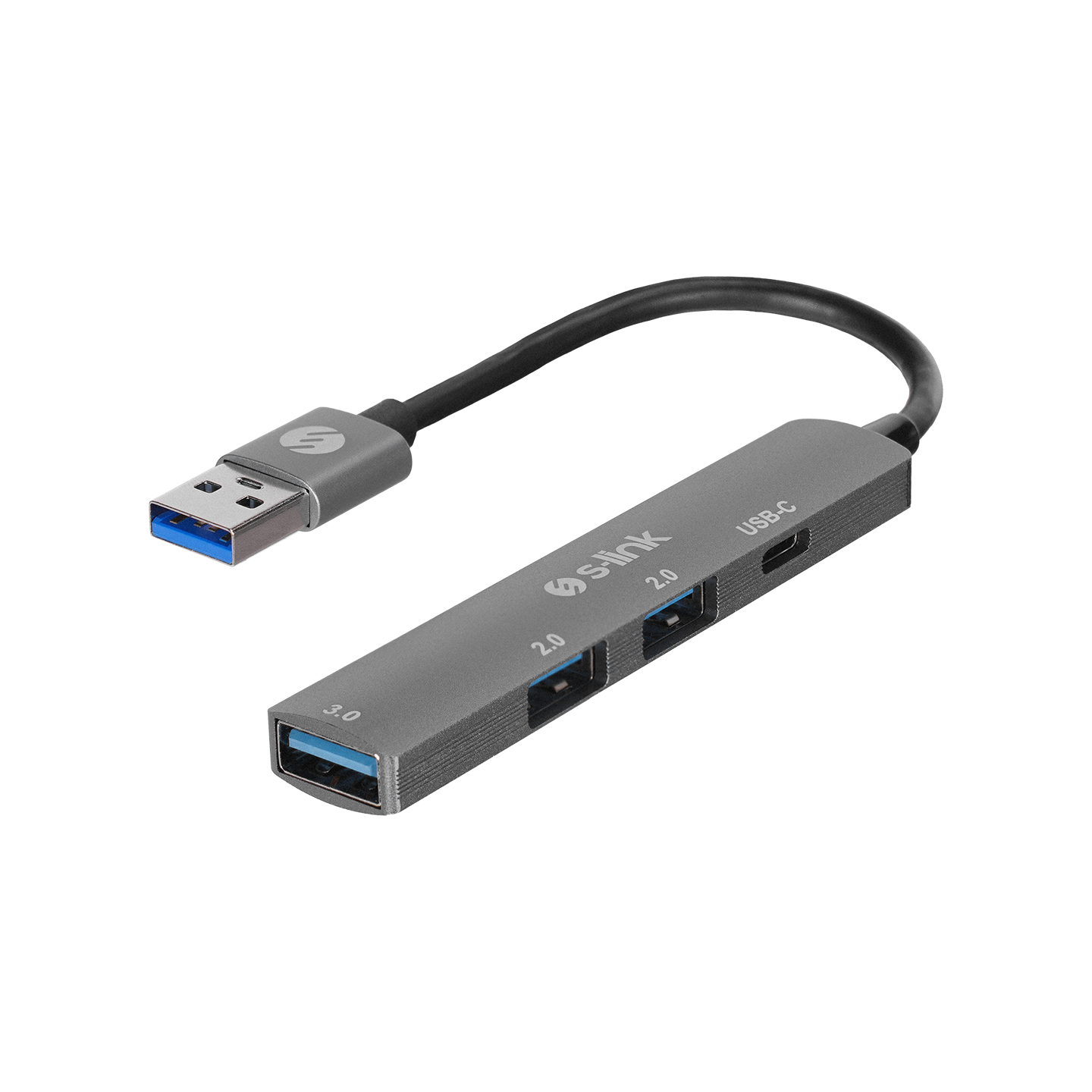 S-Link SW-U322 USB 3.0 to 2x USB 2.0 1x USB 3.0 1x Type C Metal Usb Çoklayıcı