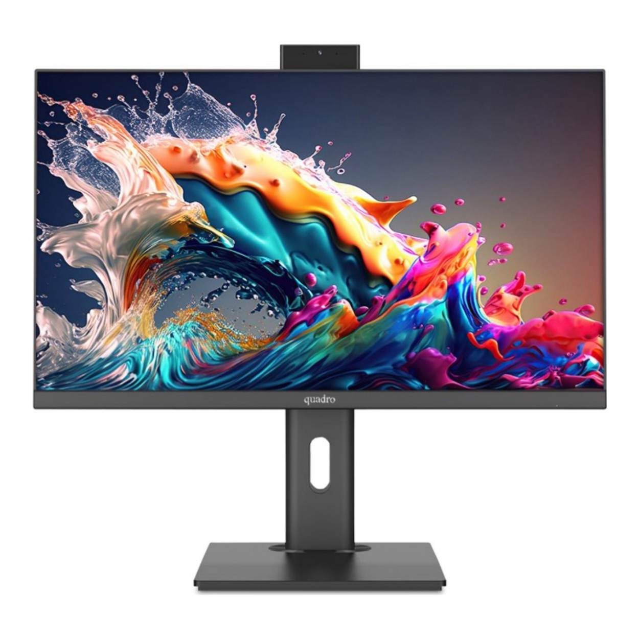 Quadro B224 25165 CI5 12450H 3.3Ghz 16GB 512GB SD 23.8 Parmazk İzi FreeDos All In One Bilgisayar
