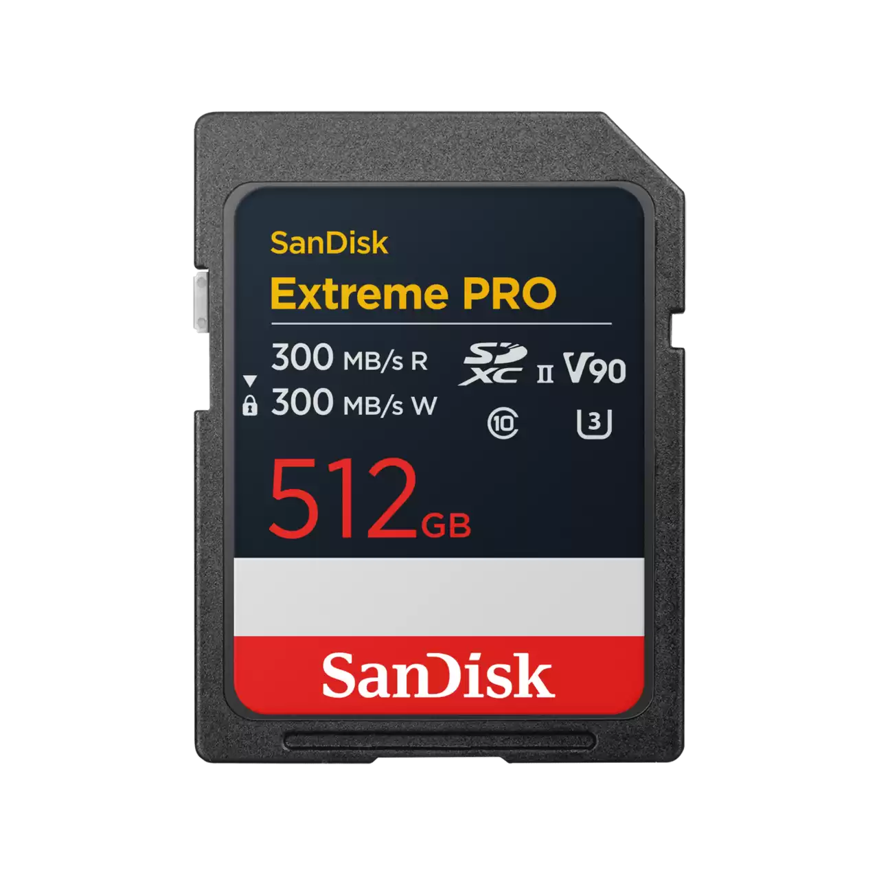 Sandisk SDSDXDM-512G-GN4IN 512 GB SDXC Exterme Pro UHS-II V90 300Mb/s SD Hafıza Kartı