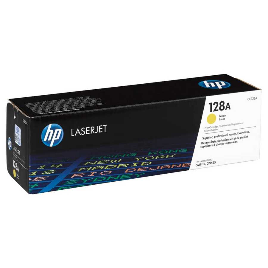 Hp CE322A 128A 1.300 Sayfalık Sarı Orjinal Laser Toner