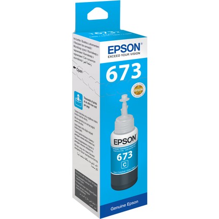 Epson C13T67324A 673 C 70ml Mavi Orijinal Mürekkep