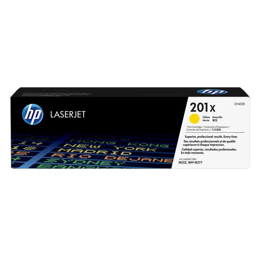 Hp CF402X 201X 2.300 Sayfalık Yüksek Kapasiteli Sarı Orjinal Laser Toner