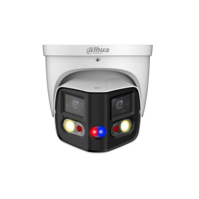 Dahua IPC-PDW3849-A180-AS-PV 2x 4 MP 2.8mm Lensli 25mT IR IP67 PoE Sesli TiOC IP Dome Kamera