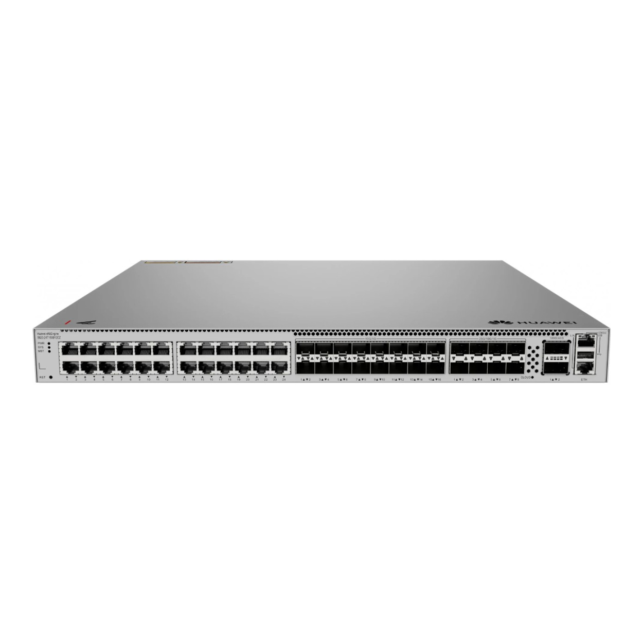 Huawei S620-24T16X8Y2CZ 24 Port Gigabit 16 Port 10Gbe SFP 8 Port 25Gbe 2 Port 100G L3 Yönetilebilir Switch