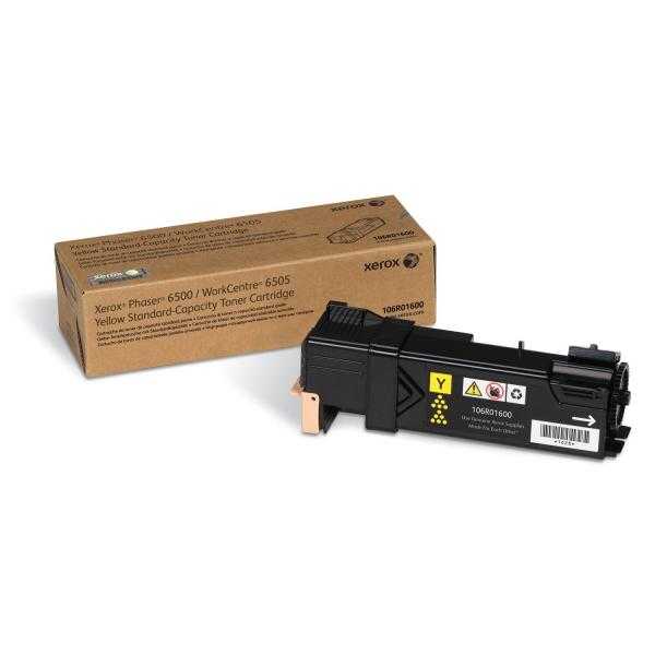 Xerox 106R01600 WorkCentre 6500-6505 1.000 Sayfalık Sarı Orijinal Laser Toner