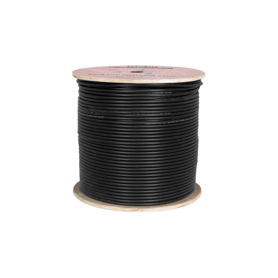 Frisby FNW-CAT525 305 Mt CAT5e UTP AWG26 Siyah Dış Mekan Data Kablosu
