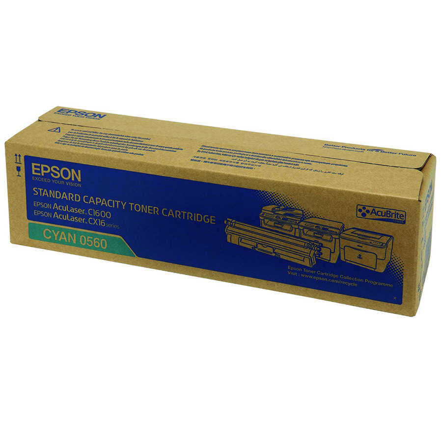 Epson C13S050560 CX 16 1.600 Sayfalık Yüksek Kapasiteli Mavi Orijinal Lazer Toner