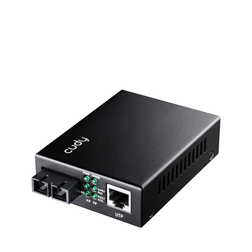 Cudy MC100GSA-20 20 Km 1 Port Gigabit Ethernet SC Single Mode 1310Nm Media Converter