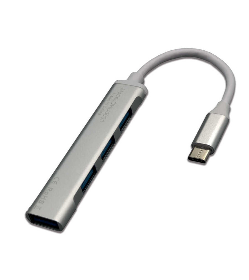 Dexim DHU0003 USB Type C to 4 Port USB 3.0 USB Çoklayıcı