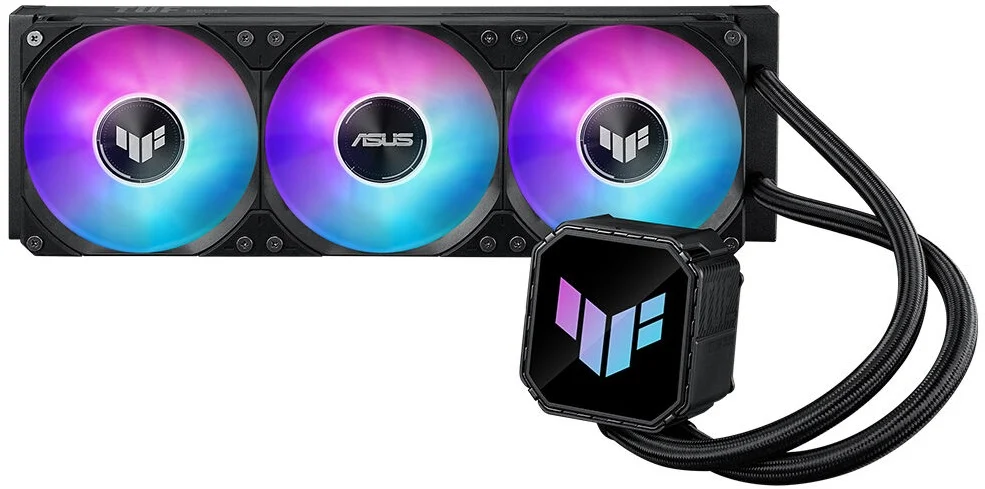 Asus TUF GAMING LC III 360 3x12cm ARGB Fanlı AMD-INTEL Verimli Pomba Siyah Sıvı Soğutmalı İşlemci Fanı