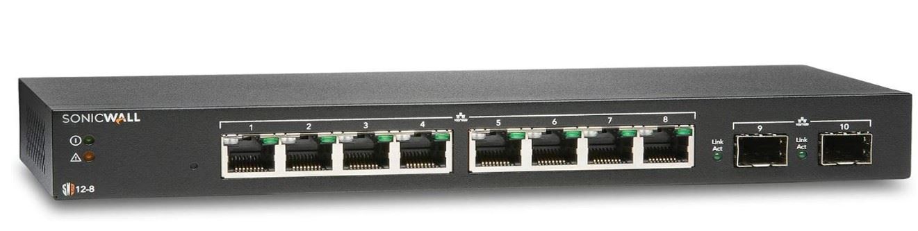 Sonicwall 02-SSC-2462 8 Gigabit Port 1 ile 50 kullanıcılı 1 yıllık Lisnas Firewall Cihazı