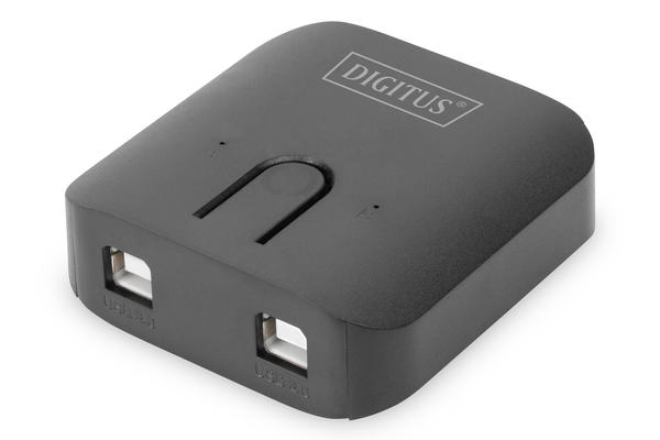 Digitus DA-70135-3 USB 2.0 Butonlu 2 li USB Yazıcı Paylaşım Cihazı