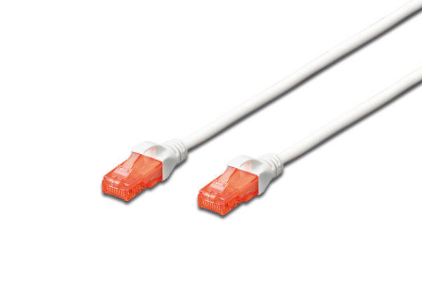Beek BC-U6050W 5 Mt CAT6 U-UTP AWG26 LSZH Beyaz Patch Cord Kablo