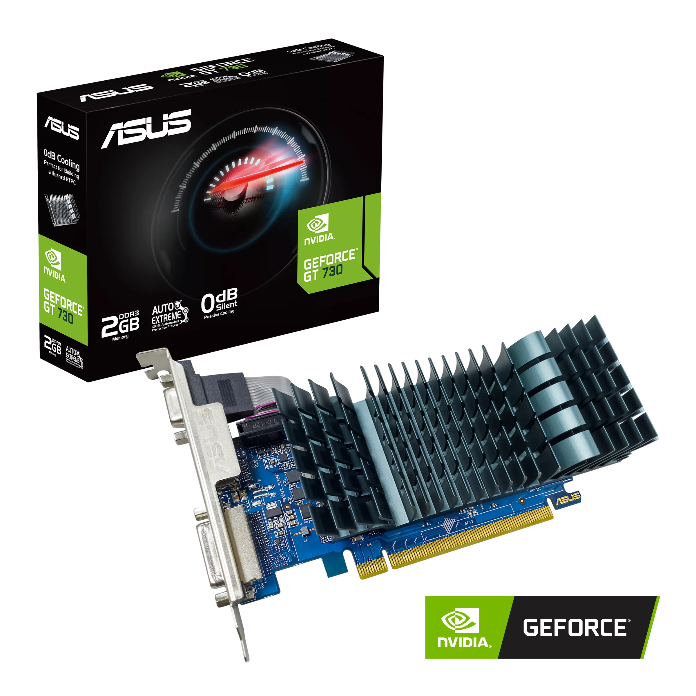 Asus GT730-SL-2GD3-BRK-EVO 2GB DDR3 GeForce GT730 EVO NVIDIA Ekran Kartı