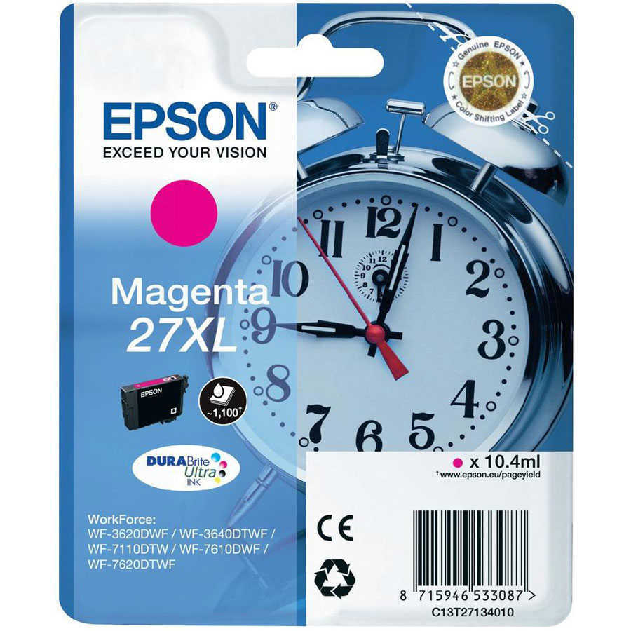 Epson C13T27134020 27XL Yüksek Kapasiteli Kırmızı Orijinal Inkjet Kartuş