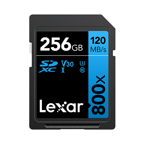 Lexar LSD0800P256G-BNNNG 256 GB 800X PRO SDXC 150-45Mb/s UHS-I C10 V30 U3 SD Kart