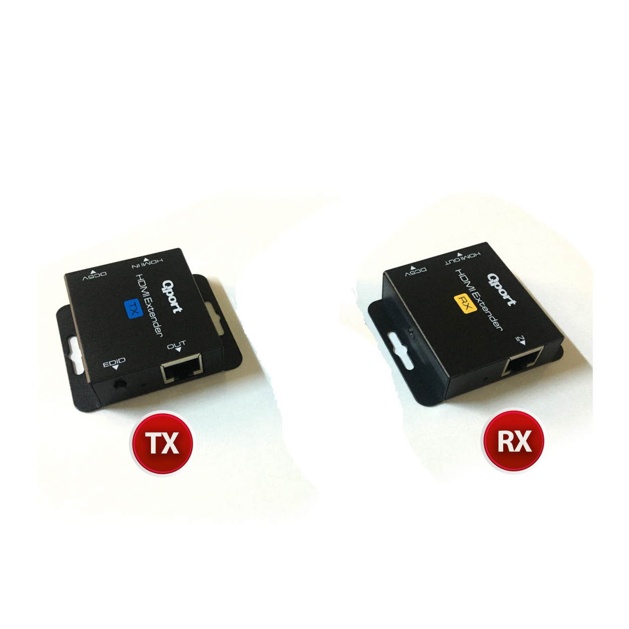 Qport Q-HEX2 60 Mt HDMI to RJ45 CAT6 1080p HDMı Mesafe Uzatıcı Extender