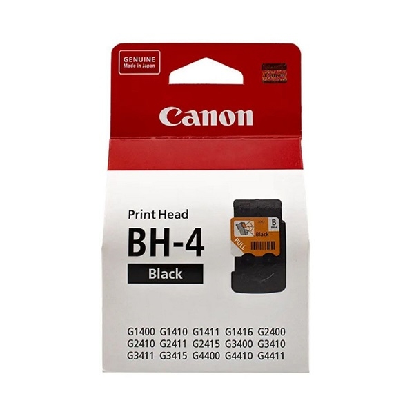 Canon 0691C002 BH-4 2410-G2411 - G3410 - G3411 - G4410 - G4411 Siyah Orijinal Baskı Kafası