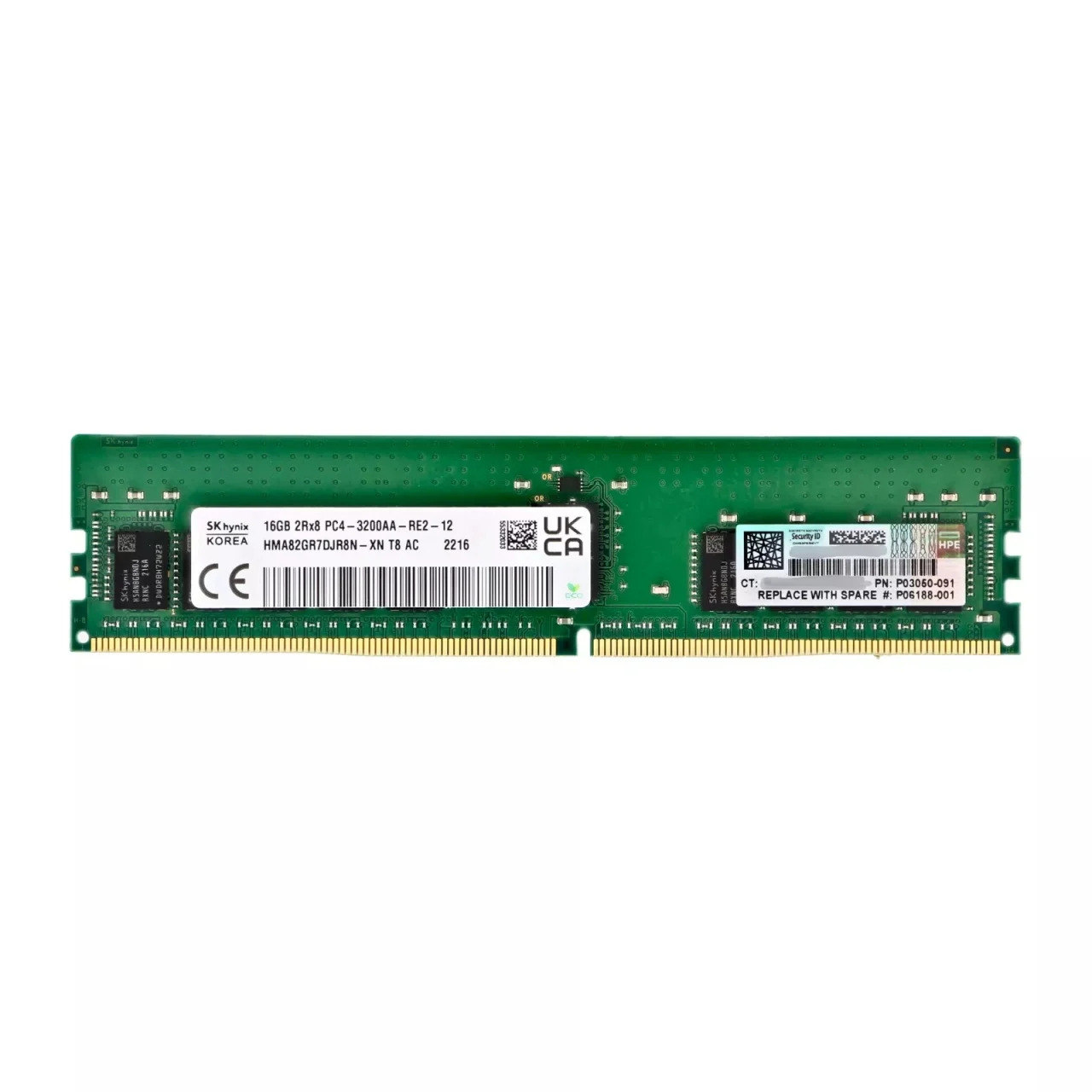 Hynix HYNR3200/16 16 Gb DDR4 3200MHz CL22 ECC Sunucu Bellek