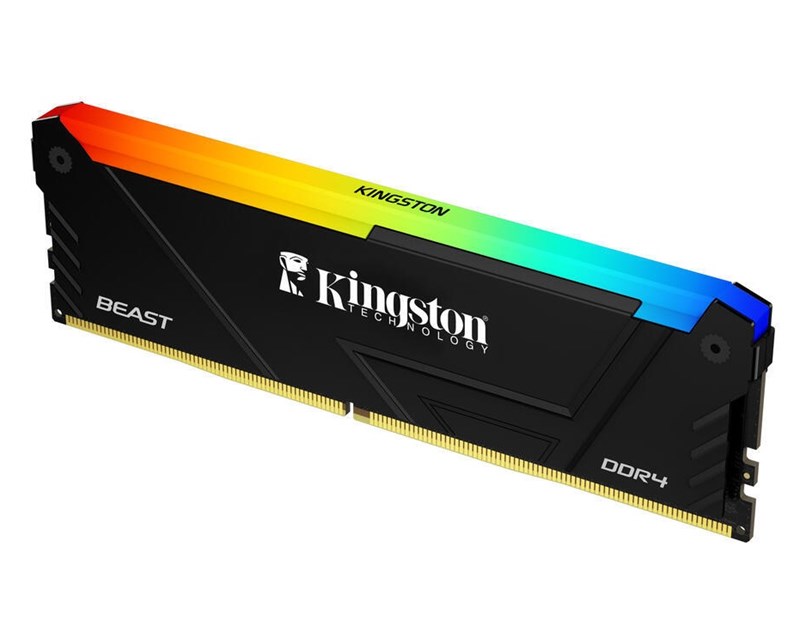 Kingston KF432C16BB2A/32TR 32 GB DDR4 3200Mhz CL18 Beast RGB Bilgisayar Bellek