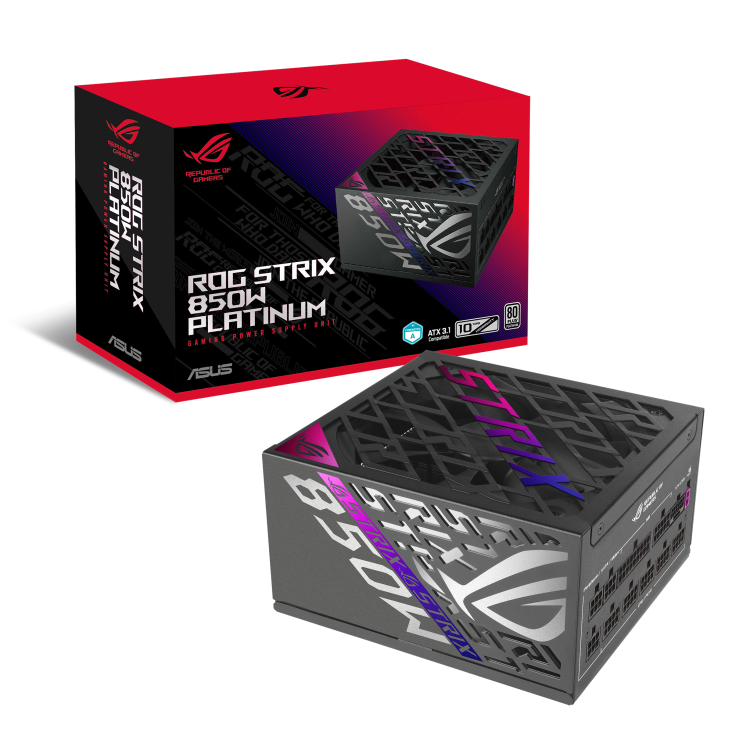 Asus ROG-STRIX-850P 850W 80 Plus Platinum 12cm Fanlı Tam Modüler ATX 3.1 GaN Power Supply
