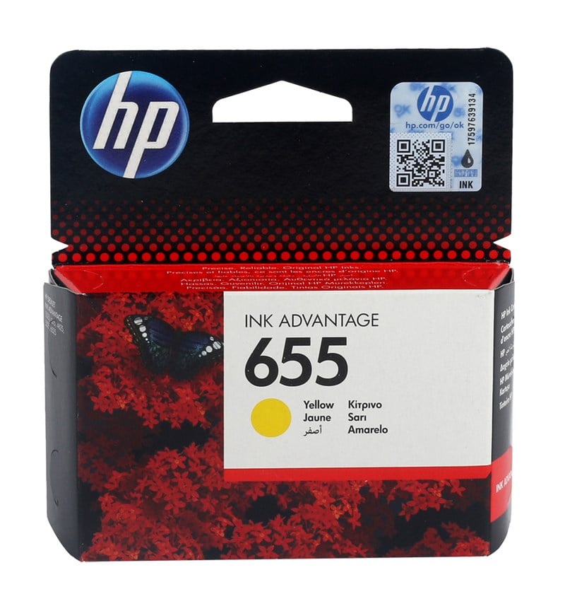 Hp CZ112A No 655 Sarı Orijinal Inkjet kartuş