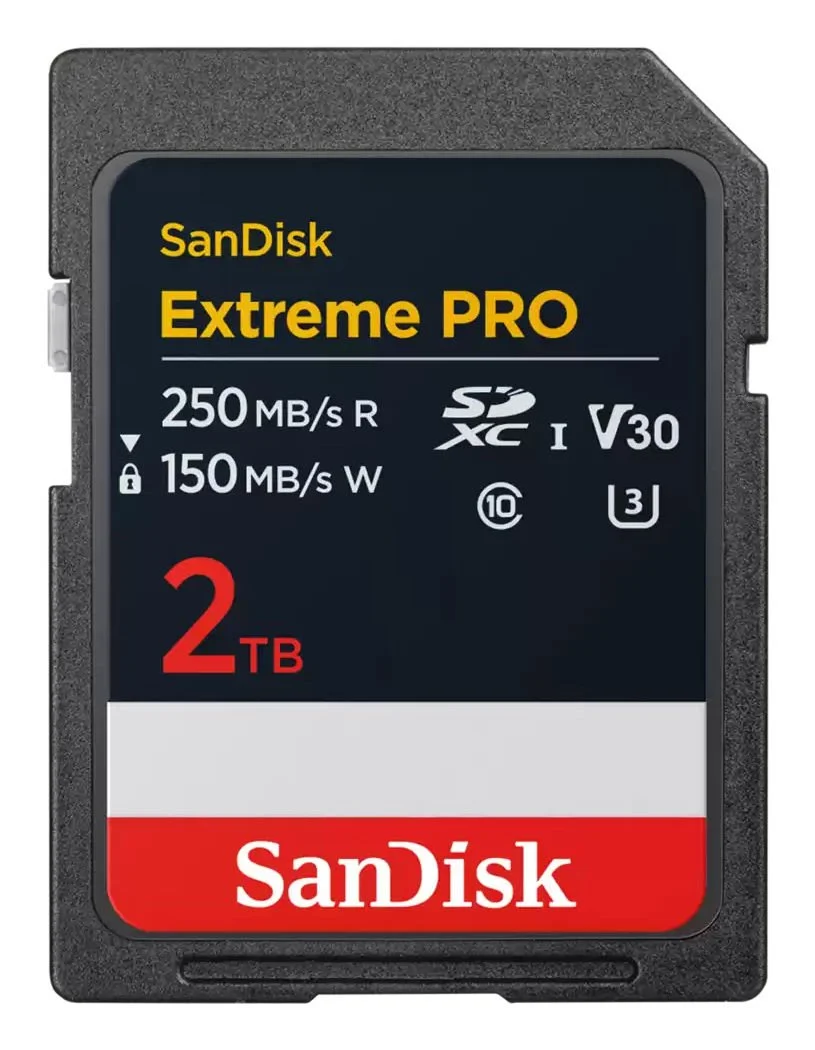 Sandisk SDSDXXD-2T00-GN4IN 2 TB 250-150Mb/s SDXC UHS-I Extreme Pro SD Hafıza Kartı