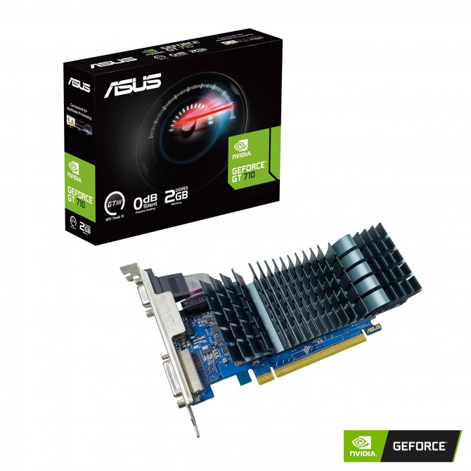 Asus GT710-SL-2GD5-BRK 2 GB GDDR3 Geforce GT710 64Bit LP NVIDIA Ekran Kartı