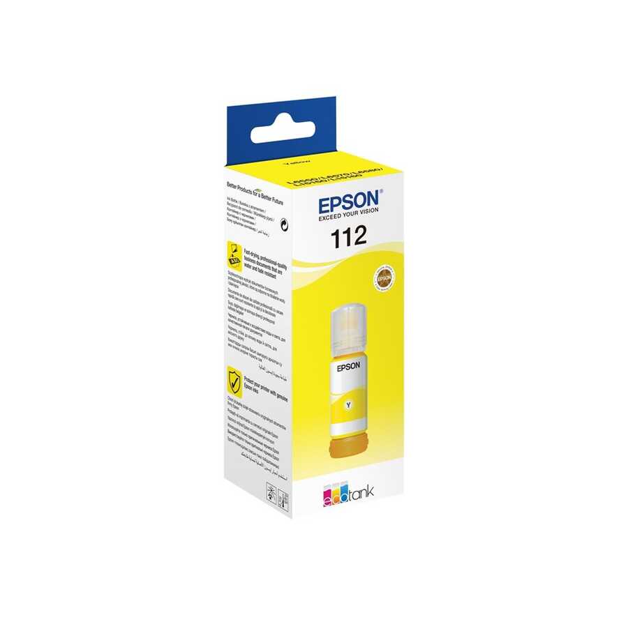 Epson C13T06C44A 112 70ml 6.000 Sayfalık Sarı Orijinal Mürekkep
