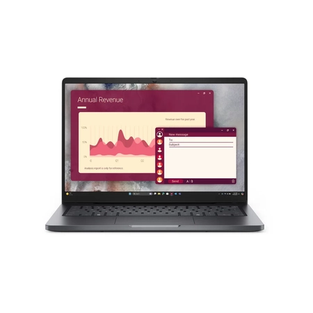 Dell BTO113 PC14250 EMEA Pro 14 Ultra 5 235U 2.0GHz 16GB 512GB SSD 14 Ubuntu Notebook Bilgisayar