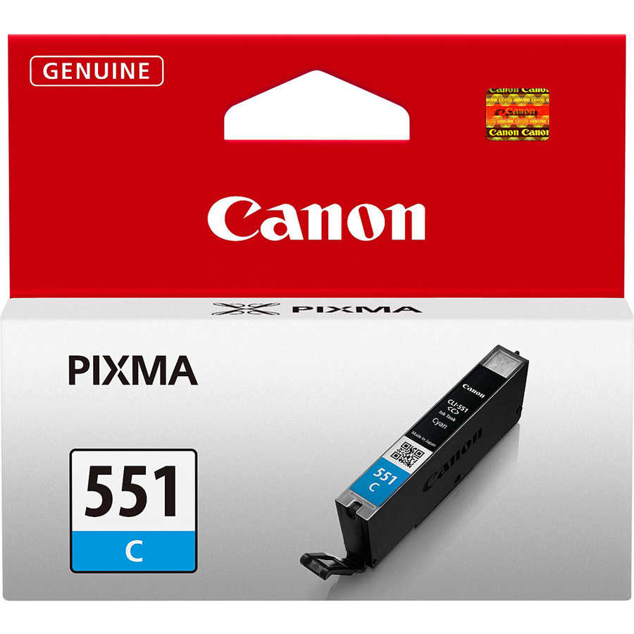Canon 6509B001 CLI-551 C 300 Sayfalık Mavi Orijinal Inkjet Kartuş