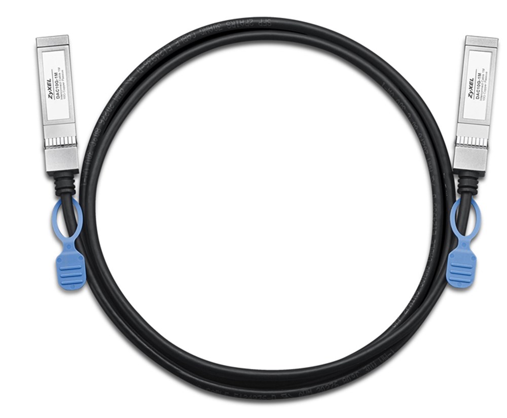 Zyxel DAC10G-1M-ZZ0103F 1 Mt V2 SFP+ to SFP+ Kablo Direct Attach Cablo