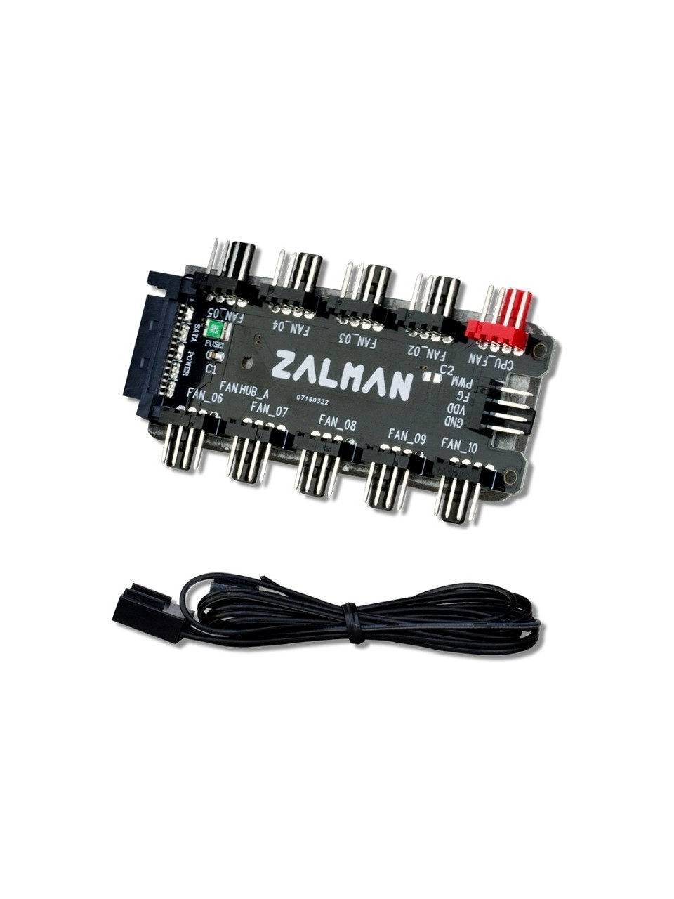 Zalman ZM-PWM10FH 10 Portlu PWM Fan Kontrol Bağlantı Adaptörü