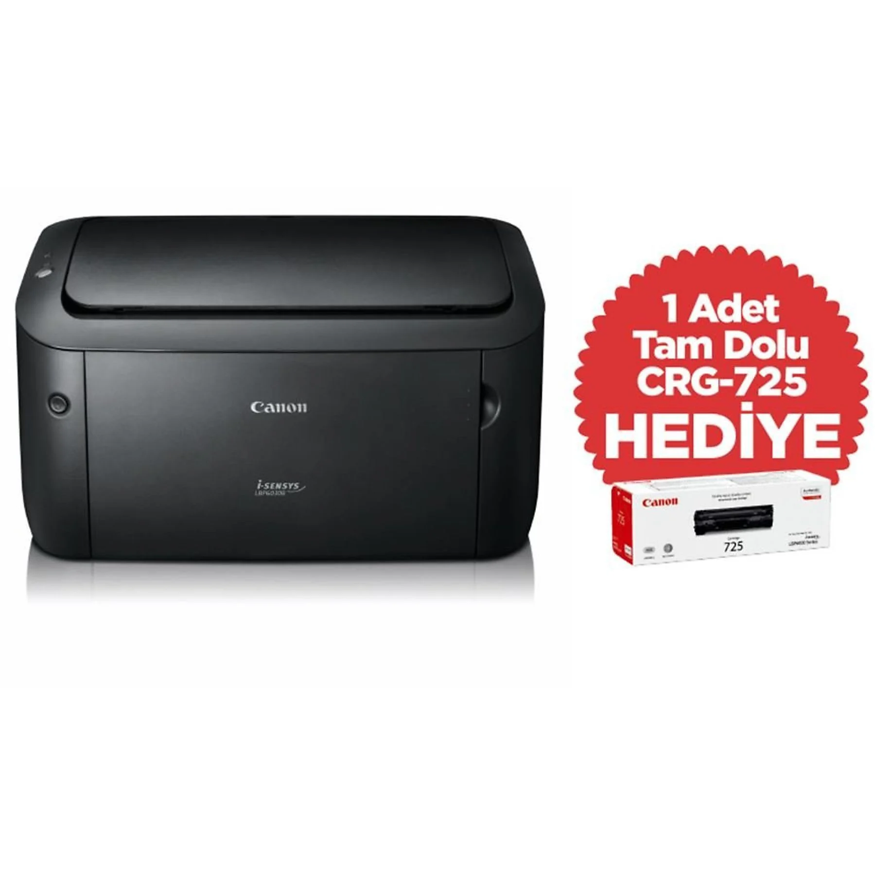 Canon LBP6030B-1T USB A4 1 Tonerr Hediyeli Mono Lazer Yazıcı