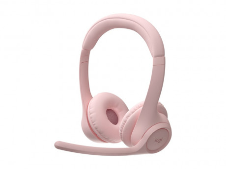 Logitech 981-001412 Zone Vibe 300 Kafabantlı Pembe Kablosuz Mikrofonlu Kulaklık
