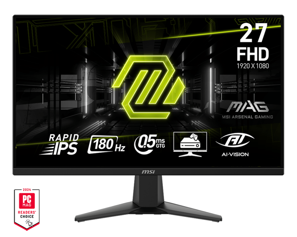 Msi MAG 275F 27 inch 1920x1080 0.5ms 180Hz HDMI DP Rapid IPS Oyuncu Monitörü