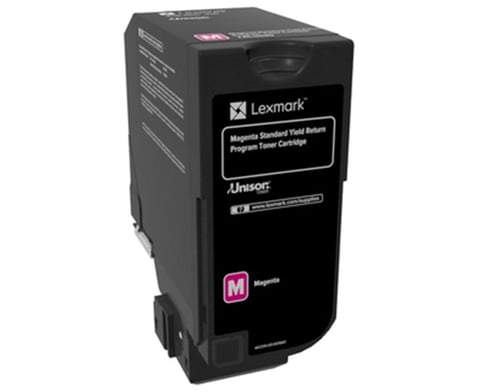 Lexmark 74C5SM0 7.000 Sayfalık Yüksek Kapasiteli Kırmızı Orijinal Lazer Toner