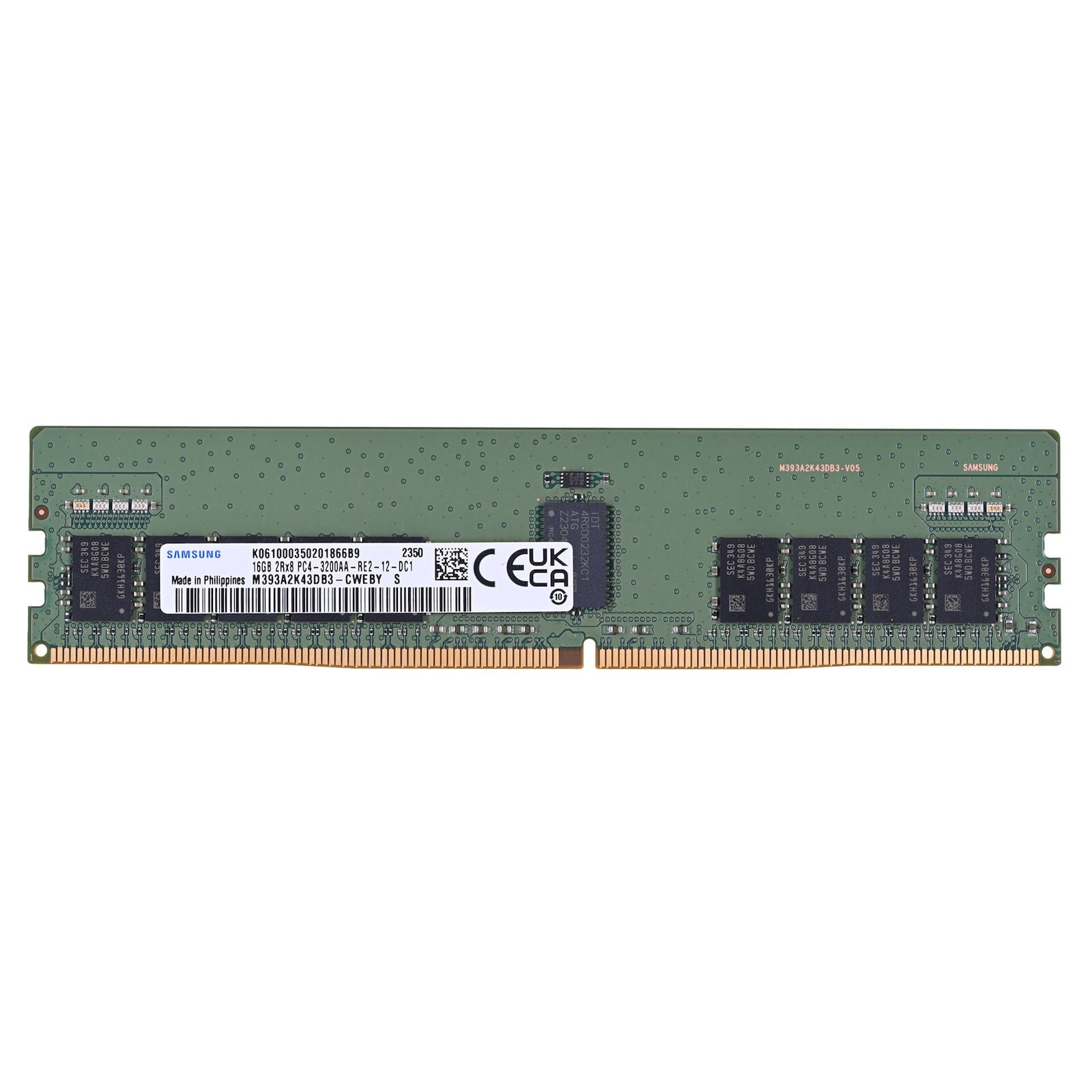 Samsung SAMR3200/16 16 GB DDR4 3200Mhz CL22 ECC Sunucu Bellek