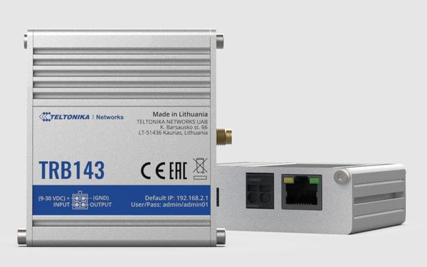 Teltonika TE-TRB143 LTE CAT 4 Ethernet Gateway
