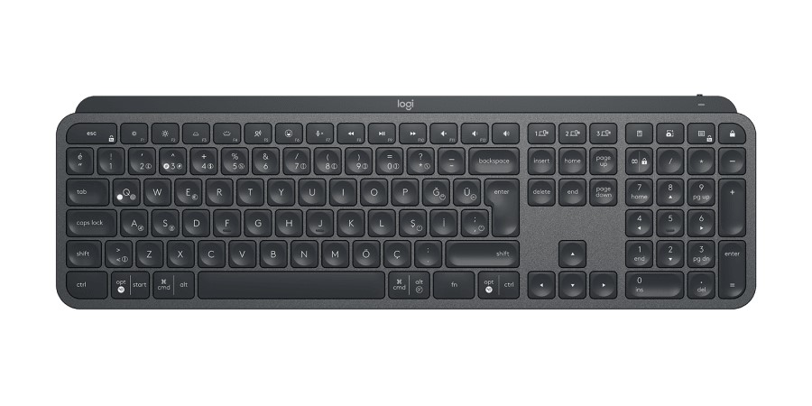Logitech 920-010254 MX KEYS Q TR Gelişmiş Kurumsal Kablosuz Klavye