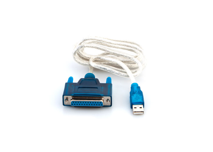 S-Link SL-255T USB 2.0 Top LPT 25 Pin Erkek-Dişi Dönüştürücü Kablo