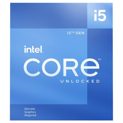 Intel CM8071504555318 CI5 12400F SC 1700 2.5Ghz 18MB 65W VGA YOK Alder Lake Tray İşlemci