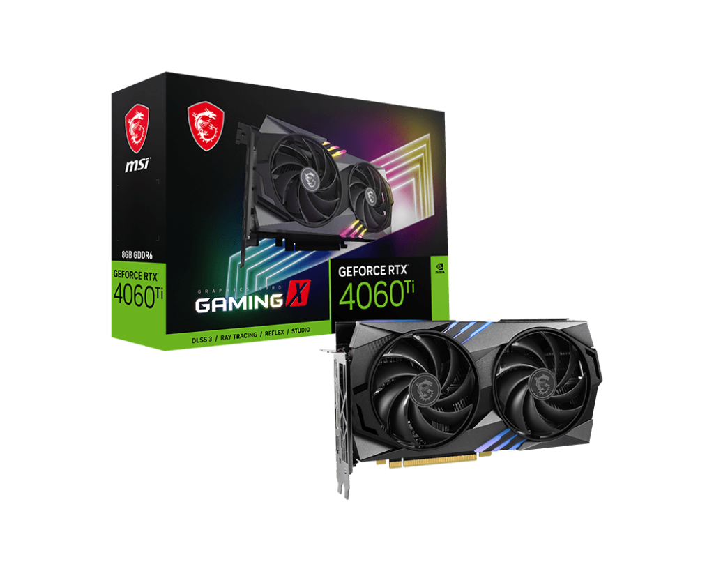 Msi GEFORCE RTX 4060 TI GAMING X 8G 8 GB GDDR6 GeForce RTX 4060 Ti Gaming X 128Bit NVIDIA Ekran Kartı