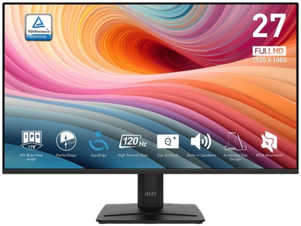 Msi PRO MP275 E2 27 inch 1920x1080 1ms 120HZ HDMI DP FreeSync Monitör