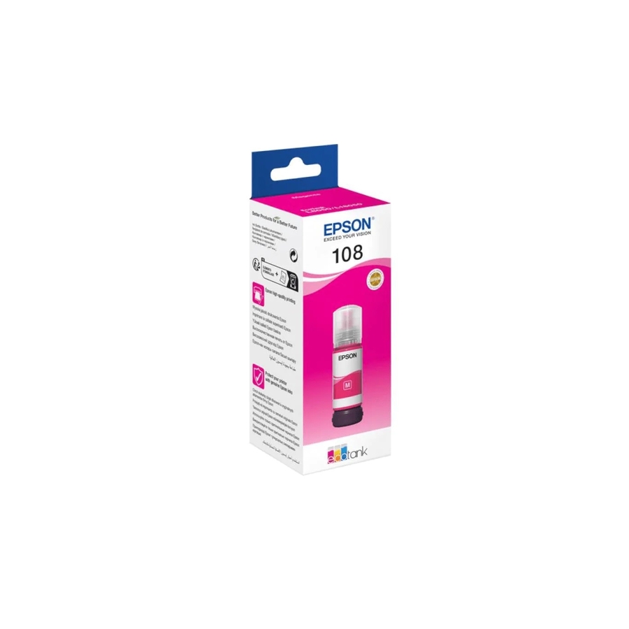 Epson C13T09C34A 108 70ml 7.200 Sayfalık Kırmızı Orijinal Mürekkep