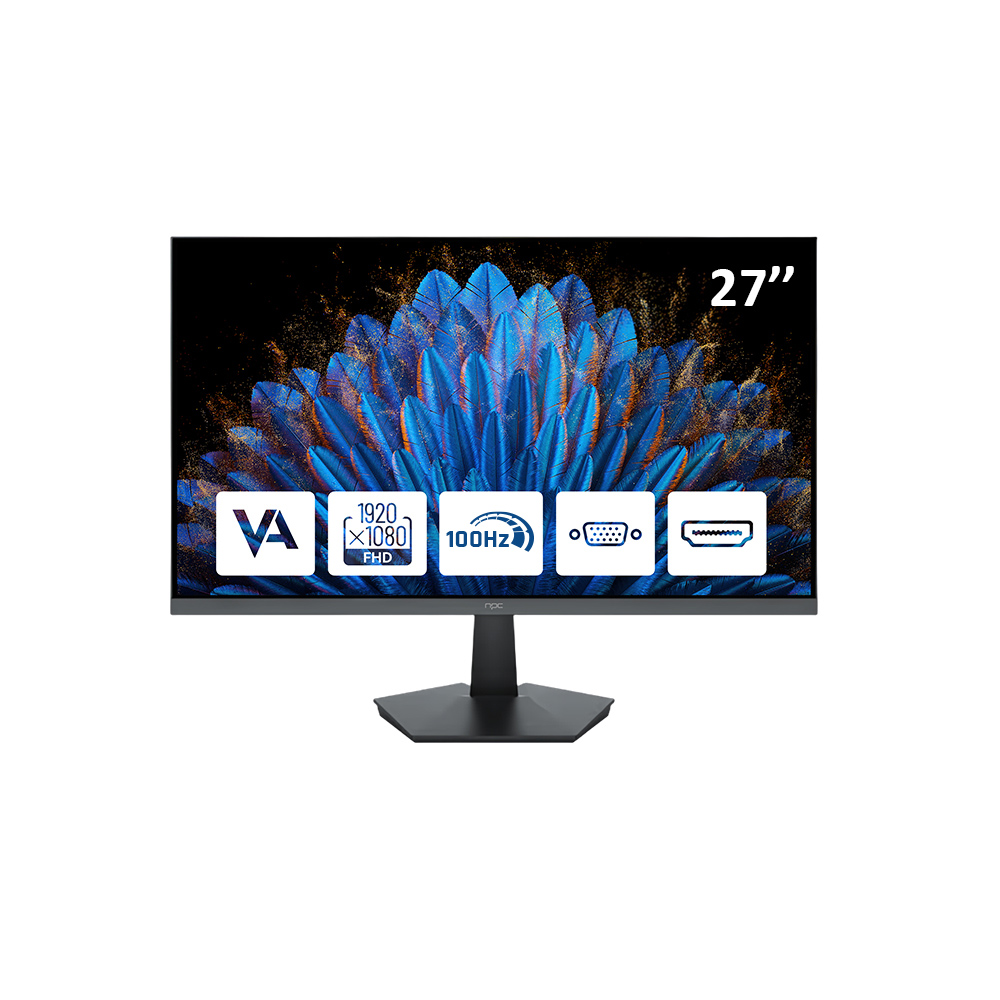 Npc MF2708-A 27 inhc 1920x1080 5ms 100Hz VGA HDMI IPS Monitör